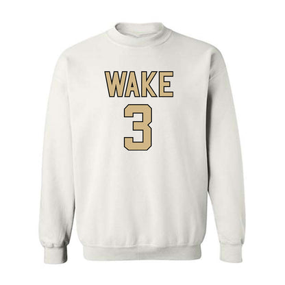 Wake Forest - NCAA Women's Basketball : Alexis Cashdollar - Sports Shersey Crewneck Sweatshirt-0