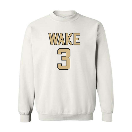 Wake Forest - NCAA Women's Basketball : Alexis Cashdollar - Sports Shersey Crewneck Sweatshirt-0