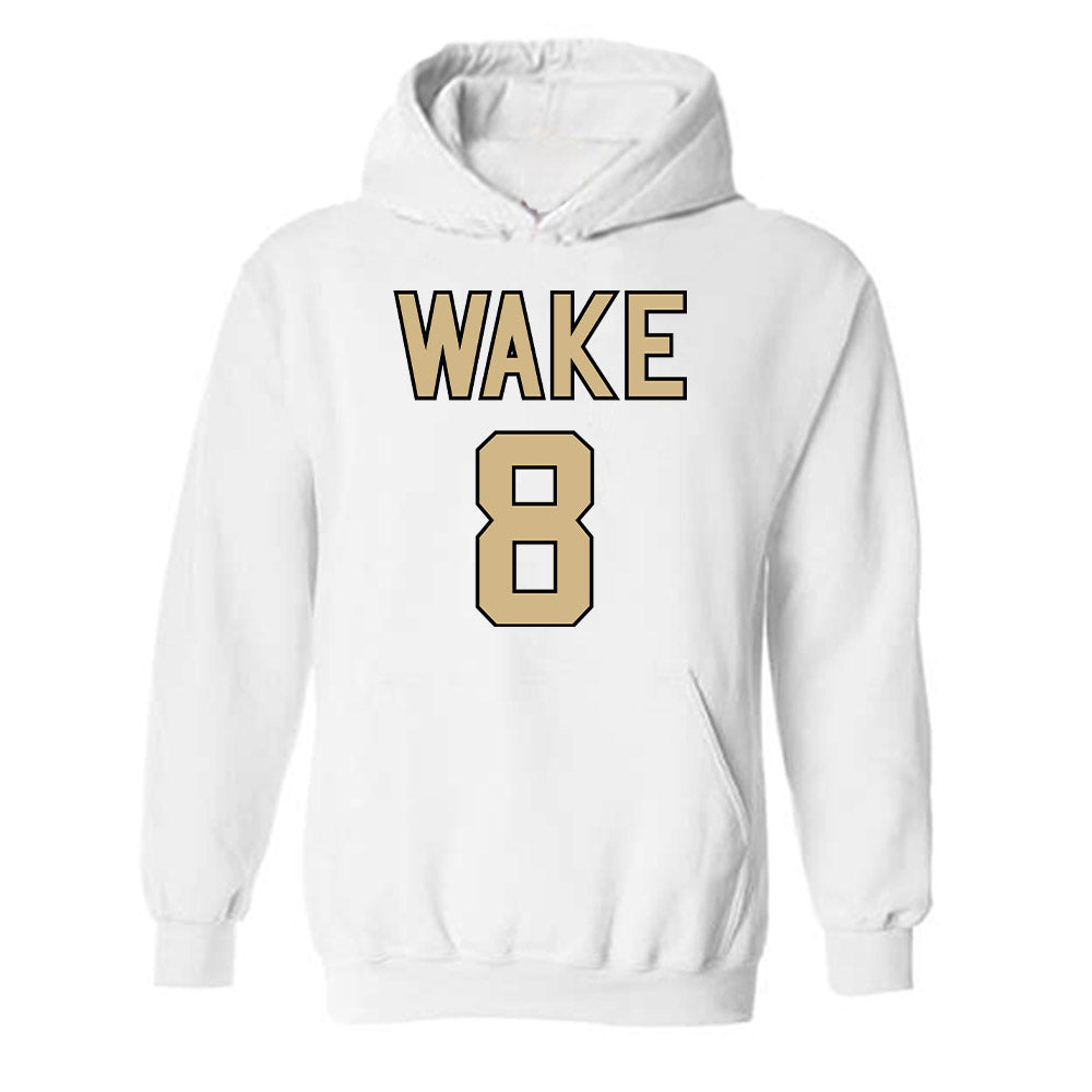 Wake Forest - NCAA Women's Basketball : Breauna Ware - Sports Shersey Hooded Sweatshirt-0