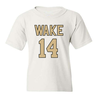 Wake Forest - NCAA Women's Basketball : Mary Carter - Sports Shersey Youth T-Shirt-0