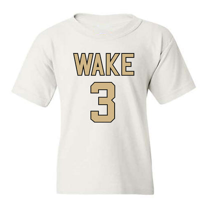 Wake Forest - NCAA Women's Basketball : Alexis Cashdollar - Sports Shersey Youth T-Shirt-0