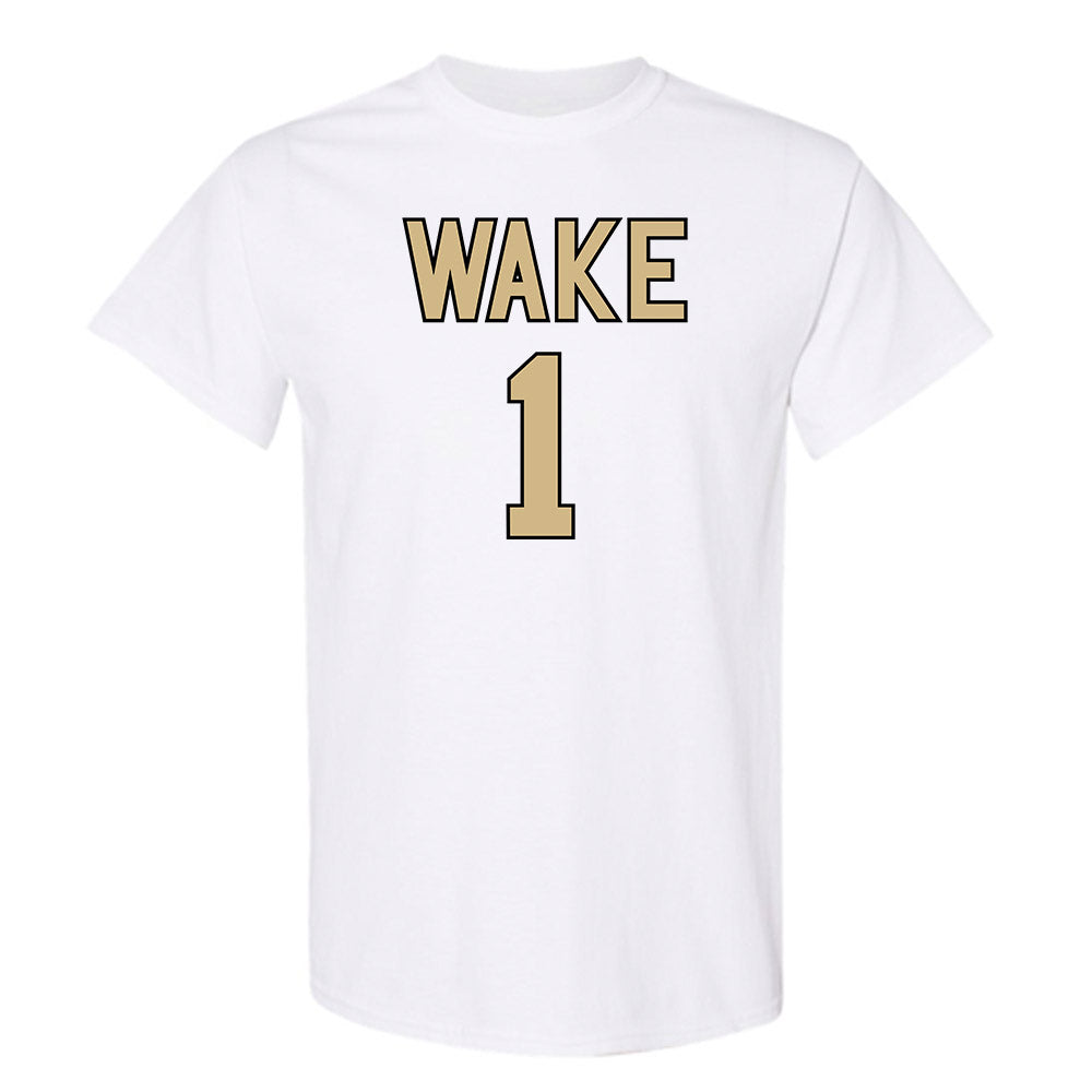 Wake Forest - NCAA Women's Basketball : Adora Nwude - Sports Shersey T-Shirt-0