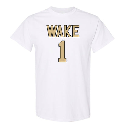 Wake Forest - NCAA Women's Basketball : Adora Nwude - Sports Shersey T-Shirt-0