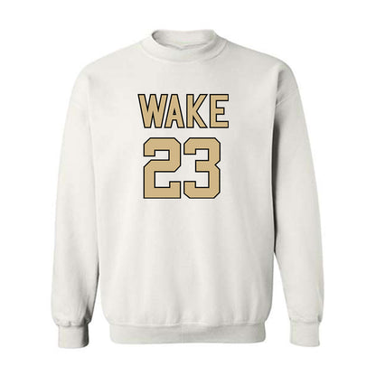 Wake Forest - NCAA Women's Basketball : Oshauna Holland - Sports Shersey Crewneck Sweatshirt-0