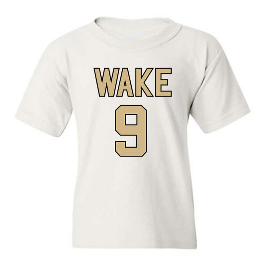 Wake Forest - NCAA Women's Basketball : Opal Bird - Sports Shersey Youth T-Shirt-0