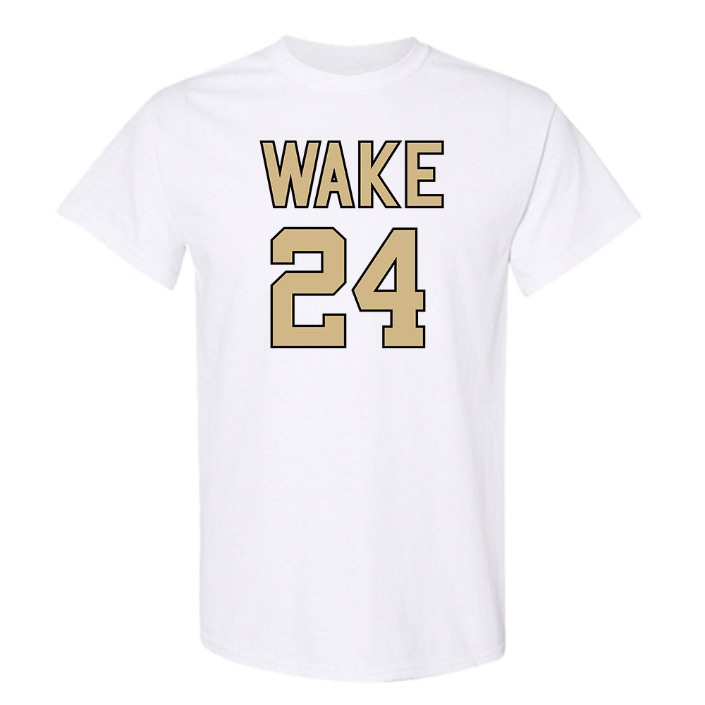 Wake Forest - NCAA Women's Basketball : Mckenzie Swanson - Sports Shersey T-Shirt-0