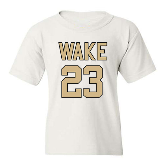 Wake Forest - NCAA Women's Basketball : Oshauna Holland - Sports Shersey Youth T-Shirt-0