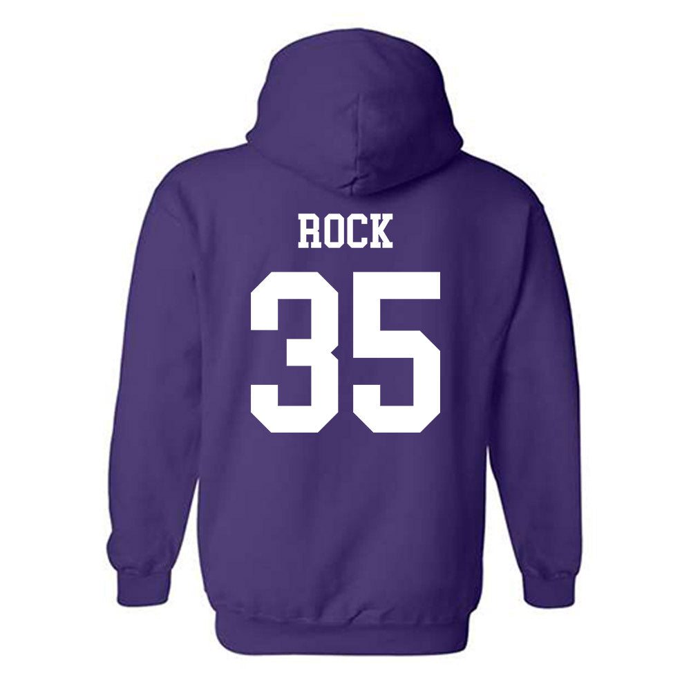 Kansas State - NCAA Men's Basketball : Jeffrey Rock - Classic Shersey Hooded Sweatshirt-1