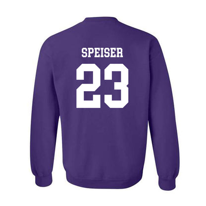 Kansas State - NCAA Women's Basketball : jordan speiser - Classic Shersey Crewneck Sweatshirt-1