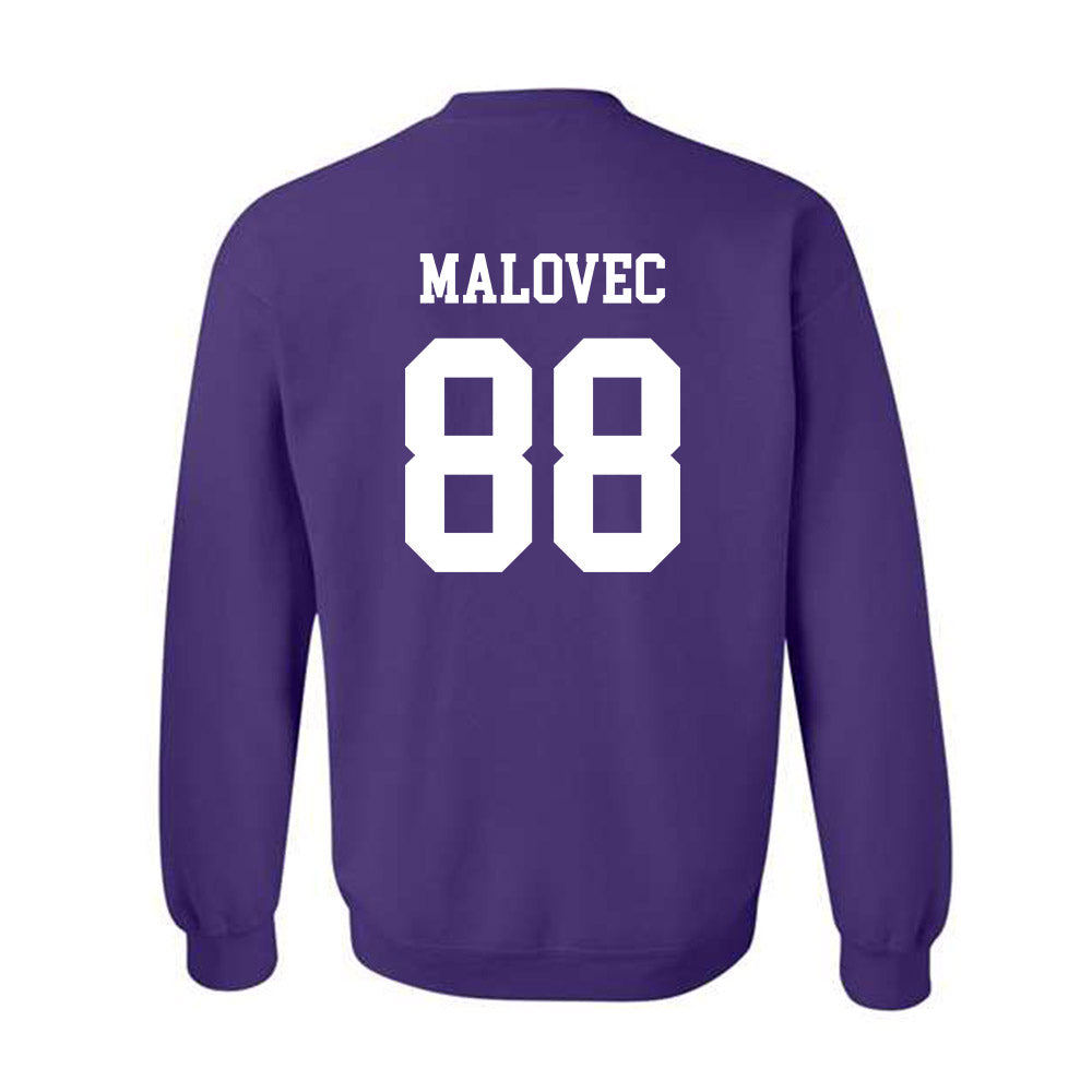 Kansas State - NCAA Men's Basketball : Timotej Malovec - Classic Shersey Crewneck Sweatshirt-1