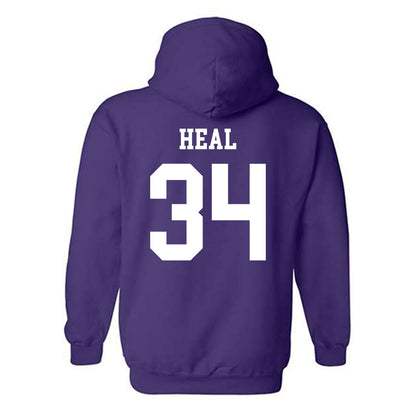 Kansas State - NCAA Women's Basketball : Tess Heal - Classic Shersey Hooded Sweatshirt-1