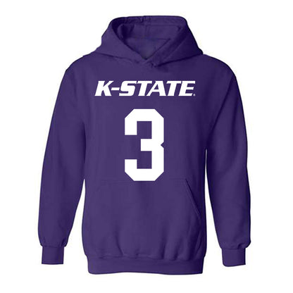 Kansas State - NCAA Women's Basketball : Brandie Harrod - Classic Shersey Hooded Sweatshirt-0