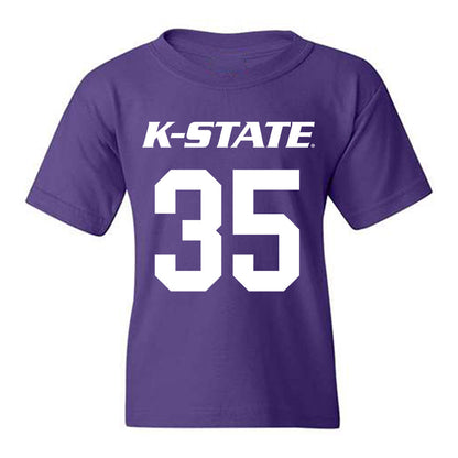 Kansas State - NCAA Men's Basketball : Jeffrey Rock - Classic Shersey Youth T-Shirt-0