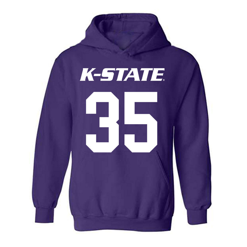 Kansas State - NCAA Men's Basketball : Jeffrey Rock - Classic Shersey Hooded Sweatshirt-0