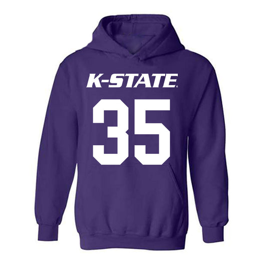 Kansas State - NCAA Men's Basketball : Jeffrey Rock - Classic Shersey Hooded Sweatshirt-0