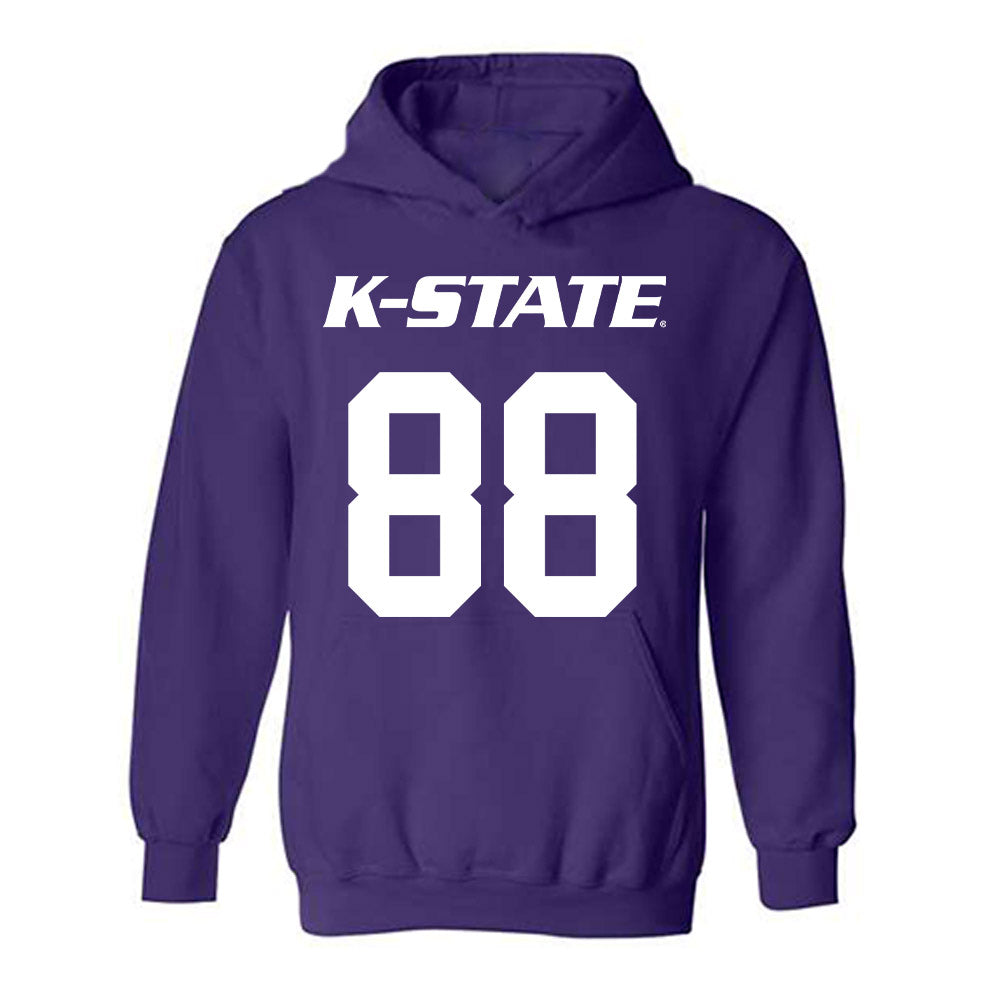 Kansas State - NCAA Men's Basketball : Timotej Malovec - Classic Shersey Hooded Sweatshirt-0