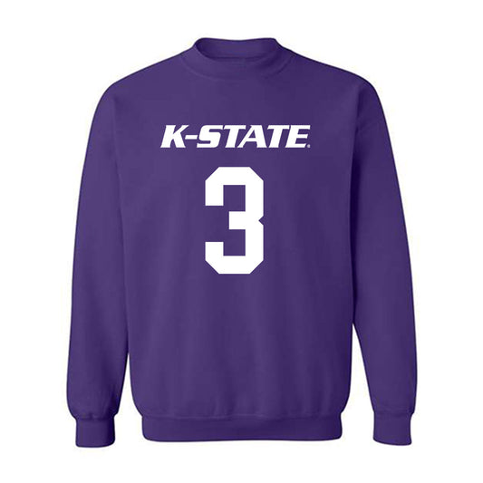 Kansas State - NCAA Women's Basketball : Brandie Harrod - Classic Shersey Crewneck Sweatshirt-0