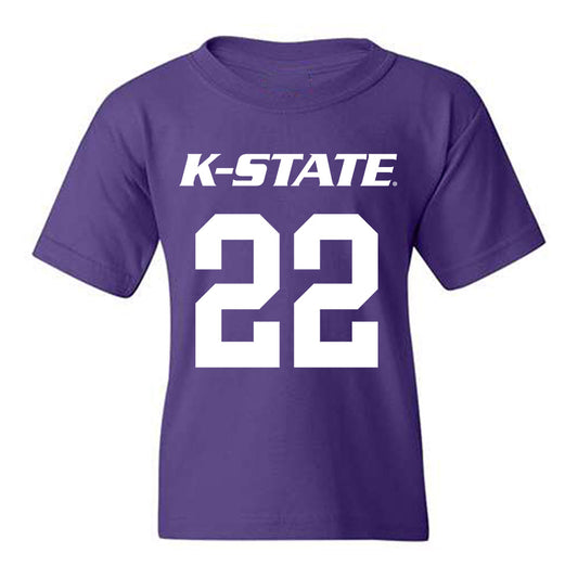 Kansas State - NCAA Women's Basketball : Ramiya White - Classic Shersey Youth T-Shirt-0