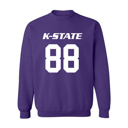 Kansas State - NCAA Men's Basketball : Timotej Malovec - Classic Shersey Crewneck Sweatshirt-0