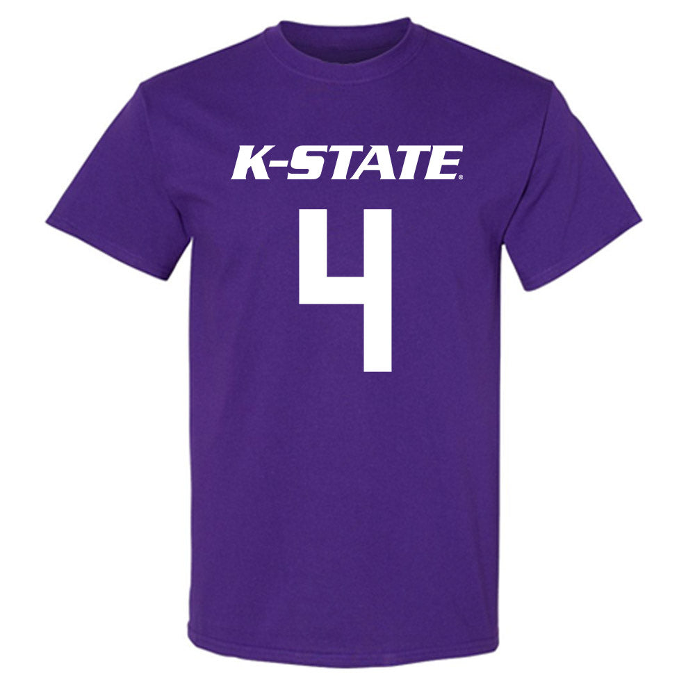 Kansas State - NCAA Men's Basketball : Dez Lindsay - Classic Shersey T-Shirt-0