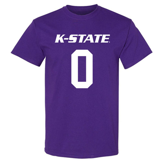Kansas State - NCAA Men's Basketball : Elias Rapieque - Classic Shersey T-Shirt-0