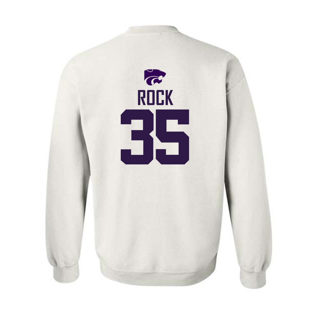 Kansas State - NCAA Men's Basketball : Jeffrey Rock - Classic Shersey Crewneck Sweatshirt-1