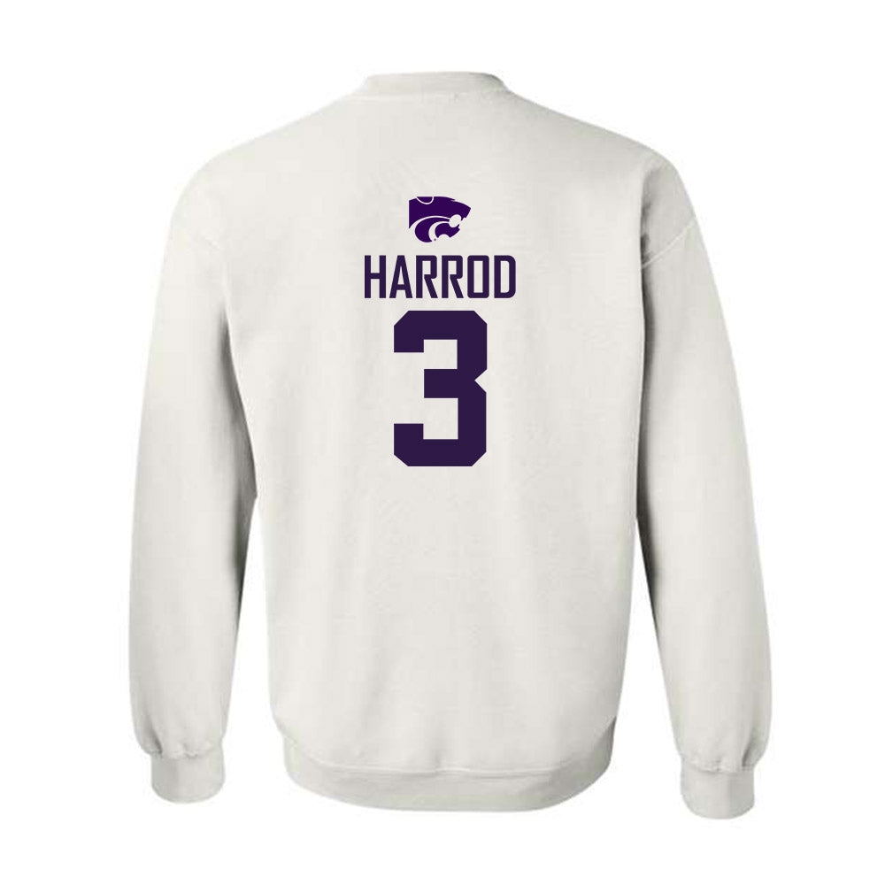 Kansas State - NCAA Women's Basketball : Brandie Harrod - Classic Shersey Crewneck Sweatshirt-1
