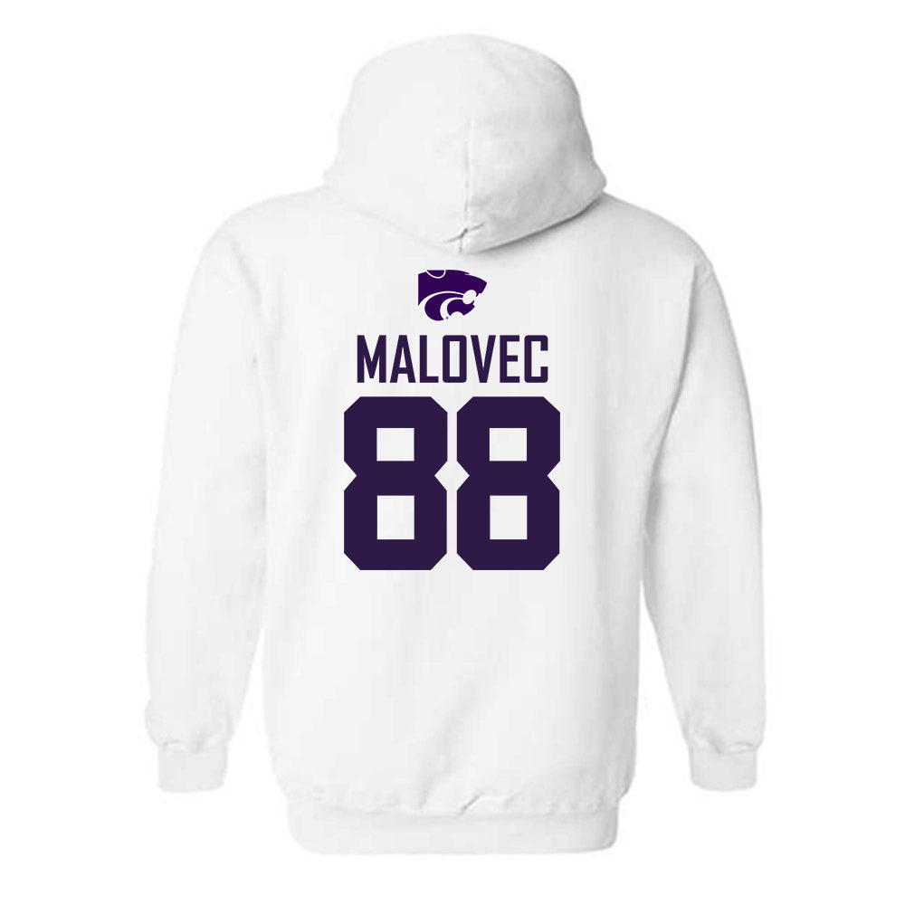 Kansas State - NCAA Men's Basketball : Timotej Malovec - Classic Shersey Hooded Sweatshirt-1