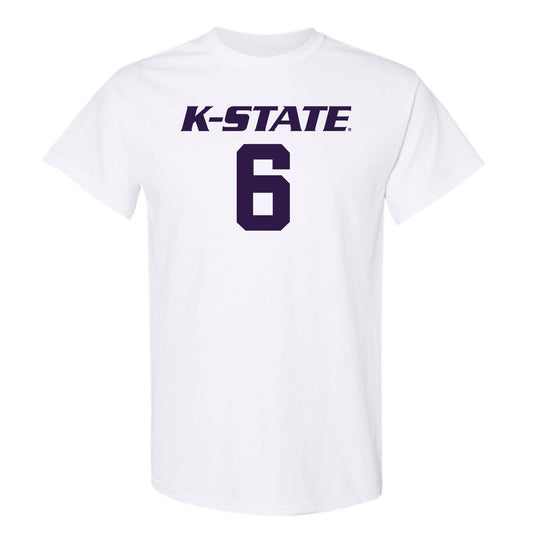 Kansas State - NCAA Men's Basketball : Marcus Johnson - Classic Shersey T-Shirt-0