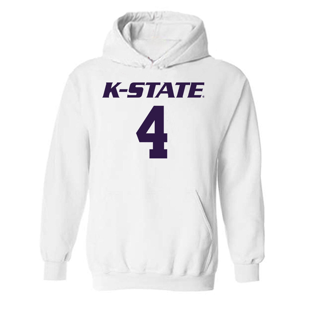 Kansas State - NCAA Men's Basketball : Dez Lindsay - Classic Shersey Hooded Sweatshirt-0