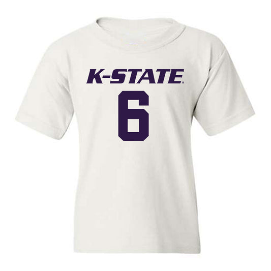 Kansas State - NCAA Men's Basketball : Marcus Johnson - Classic Shersey Youth T-Shirt-0