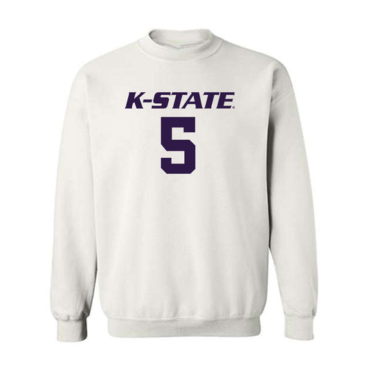 Kansas State - NCAA Women's Basketball : Aniya' Foy - Classic Shersey Crewneck Sweatshirt-0
