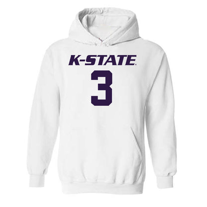 Kansas State - NCAA Women's Basketball : Brandie Harrod - Classic Shersey Hooded Sweatshirt-0