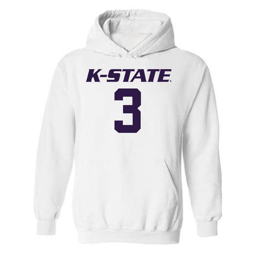 Kansas State - NCAA Women's Basketball : Brandie Harrod - Classic Shersey Hooded Sweatshirt-0