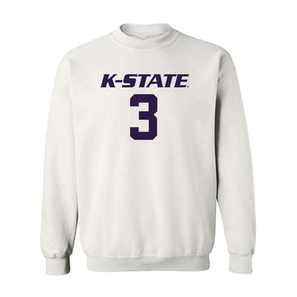 Kansas State - NCAA Women's Basketball : Brandie Harrod - Classic Shersey Crewneck Sweatshirt-0