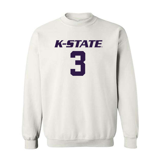 Kansas State - NCAA Women's Basketball : Brandie Harrod - Classic Shersey Crewneck Sweatshirt-0