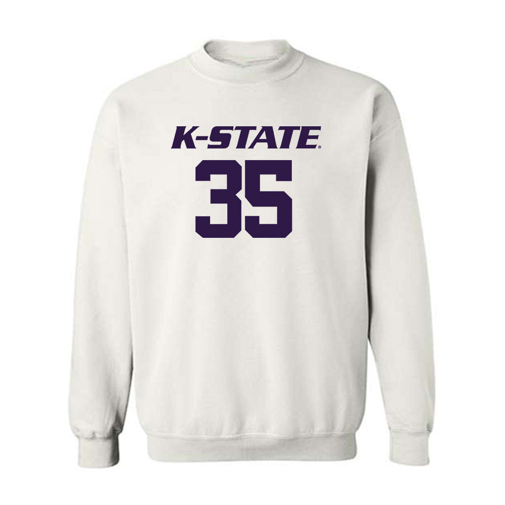Kansas State - NCAA Men's Basketball : Jeffrey Rock - Classic Shersey Crewneck Sweatshirt-0