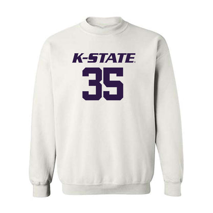 Kansas State - NCAA Men's Basketball : Jeffrey Rock - Classic Shersey Crewneck Sweatshirt-0