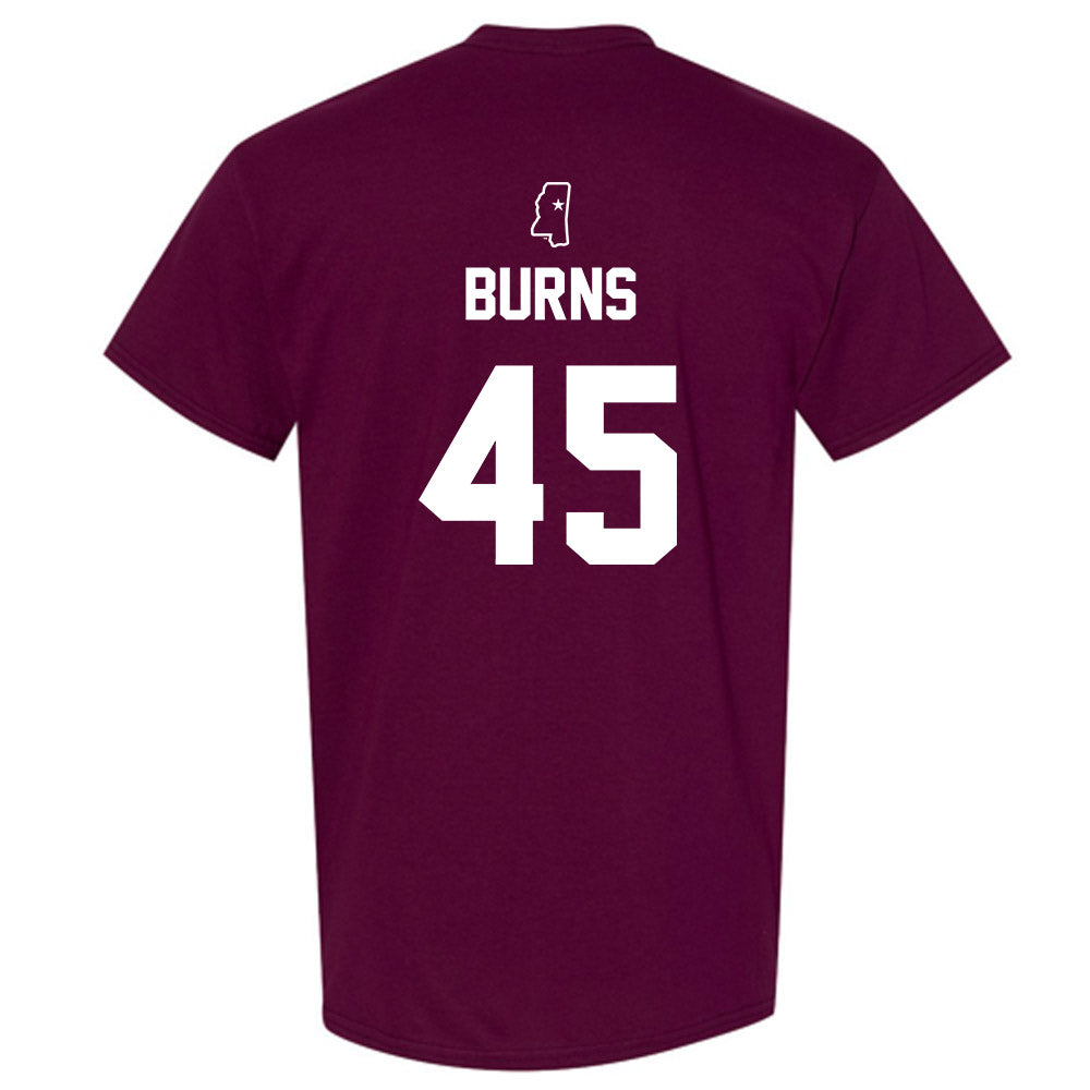 Mississippi State - NCAA Baseball : Dane Burns - Sports Shersey T-Shirt-1