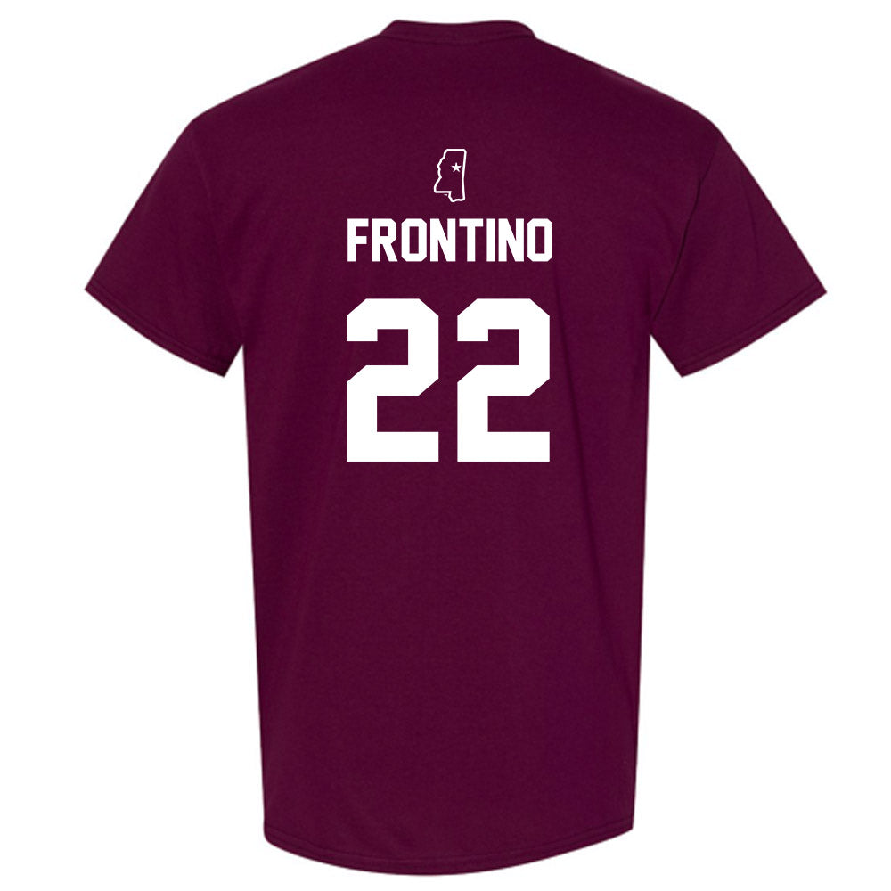 Mississippi State - NCAA Baseball : Nicholas Frontino - Sports Shersey T-Shirt-1