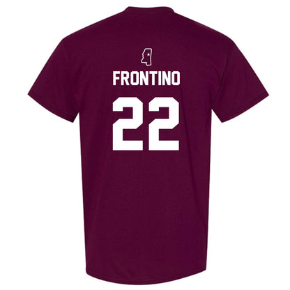 Mississippi State - NCAA Baseball : Nicholas Frontino - Sports Shersey T-Shirt-1