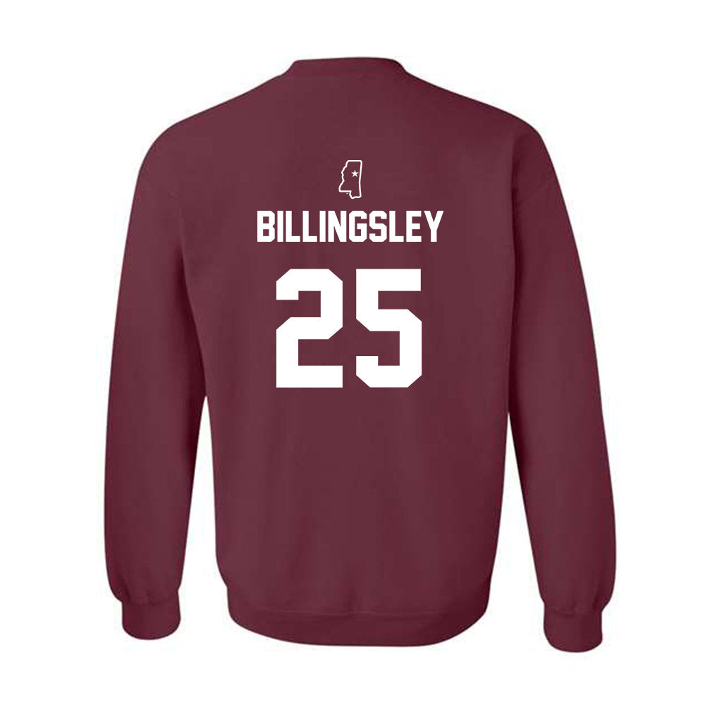 Mississippi State - NCAA Baseball : Chris Billingsley - Sports Shersey Crewneck Sweatshirt-1