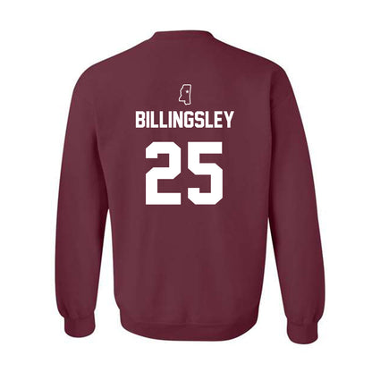Mississippi State - NCAA Baseball : Chris Billingsley - Sports Shersey Crewneck Sweatshirt-1