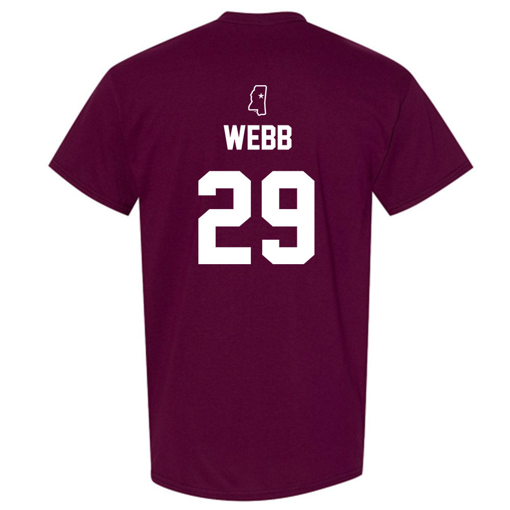 Mississippi State - NCAA Baseball : Maddox Webb - Sports Shersey T-Shirt-1