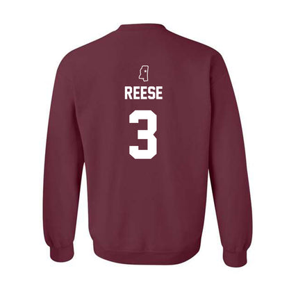 Mississippi State - NCAA Baseball : Ace Reese - Sports Shersey Crewneck Sweatshirt-1