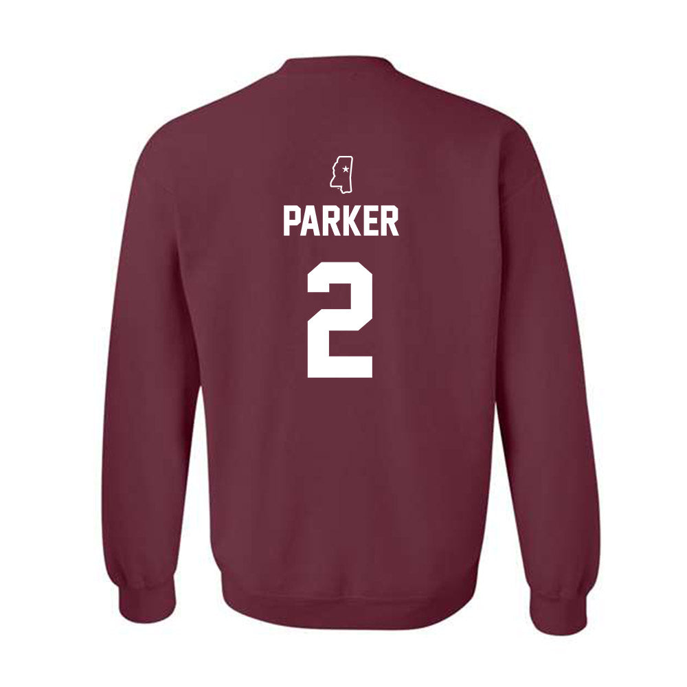 Mississippi State - NCAA Baseball : Jacob Parker - Sports Shersey Crewneck Sweatshirt-1