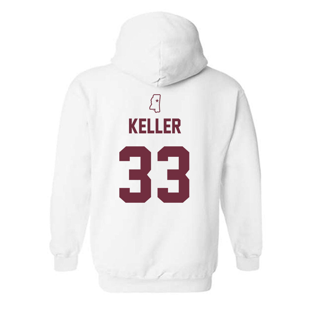 Mississippi State - NCAA Softball : Kinley Keller - Sports Shersey Hooded Sweatshirt-1