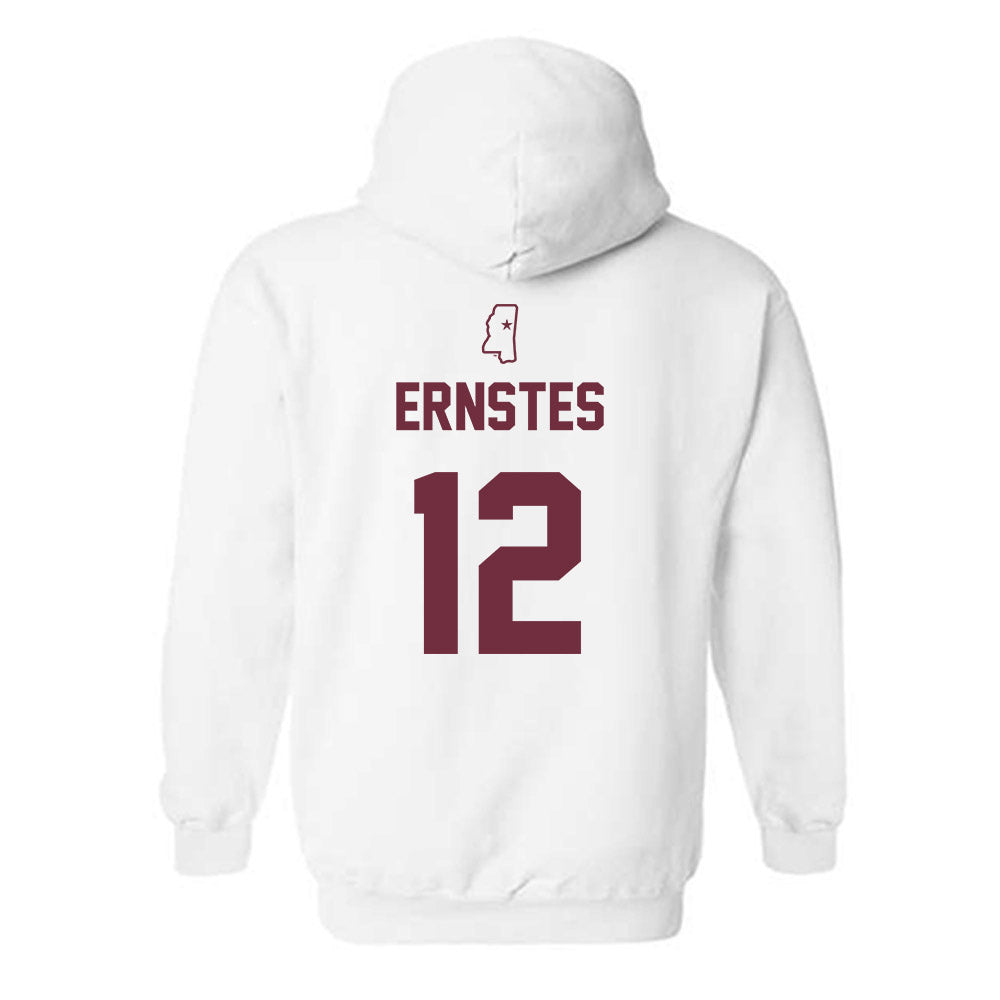 Mississippi State - NCAA Softball : Paige Ernstes - Sports Shersey Hooded Sweatshirt-1