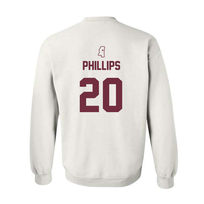 Mississippi State - NCAA Softball : Sara Phillips - Sports Shersey Crewneck Sweatshirt-1