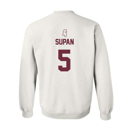 Mississippi State - NCAA Softball : Allyson Supan - Sports Shersey Crewneck Sweatshirt-1